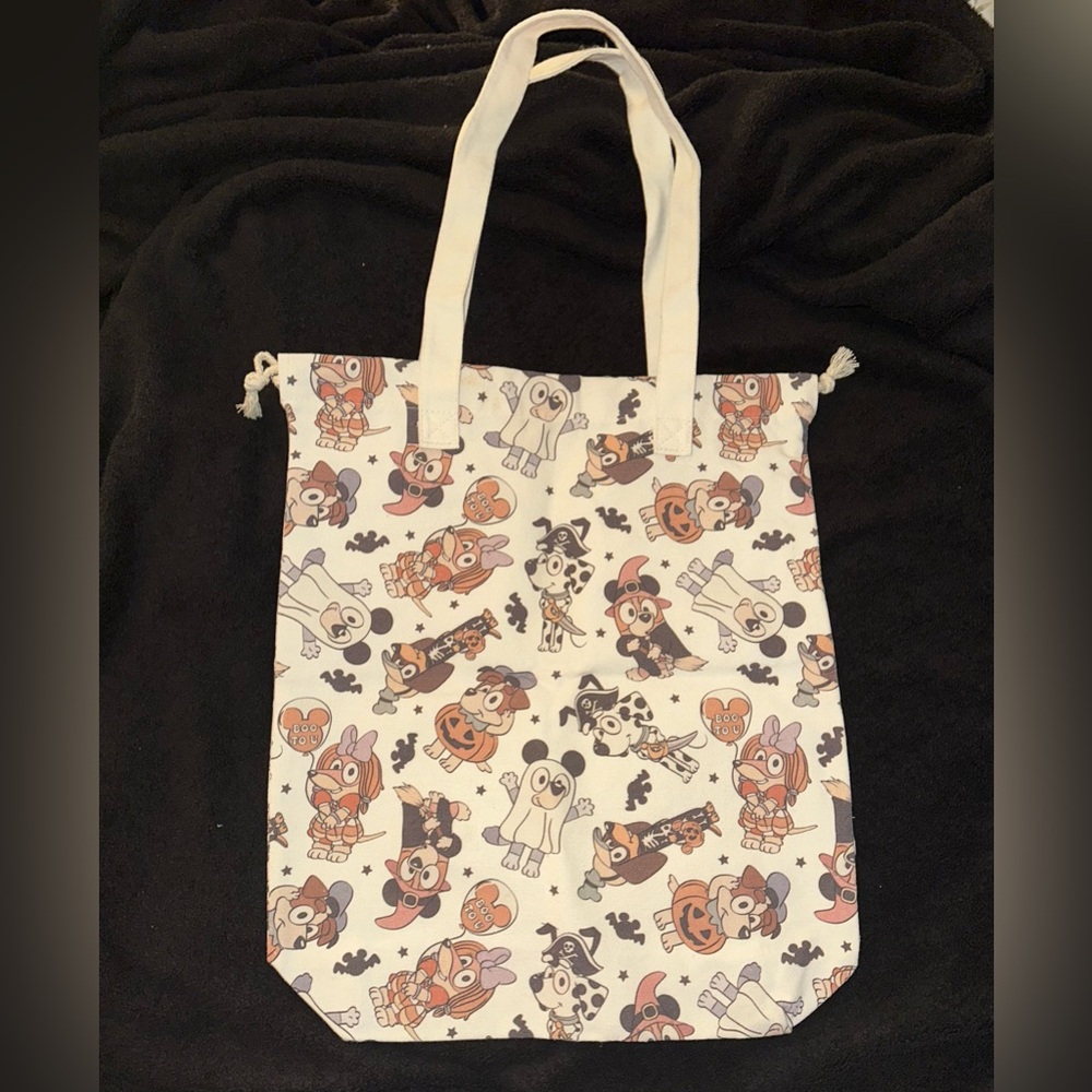 Bluey Halloween tote